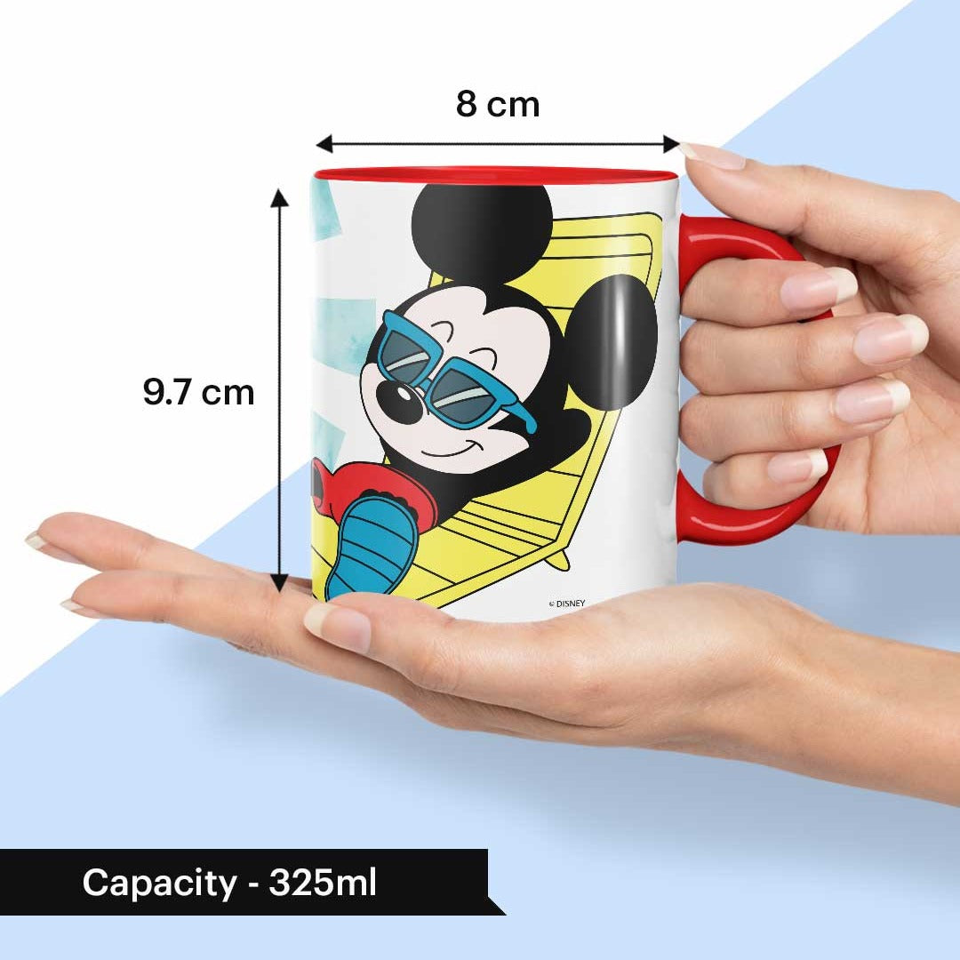 Mickey Chilling Coffee Mug | Macmerise