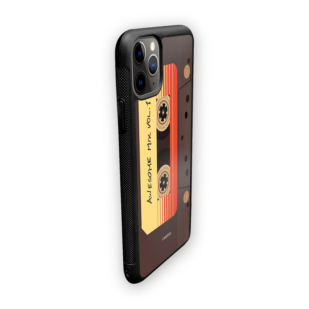 Awesome Mix Tape Glass iPhone Case for iPhone 11 Pro Max | Macmerise