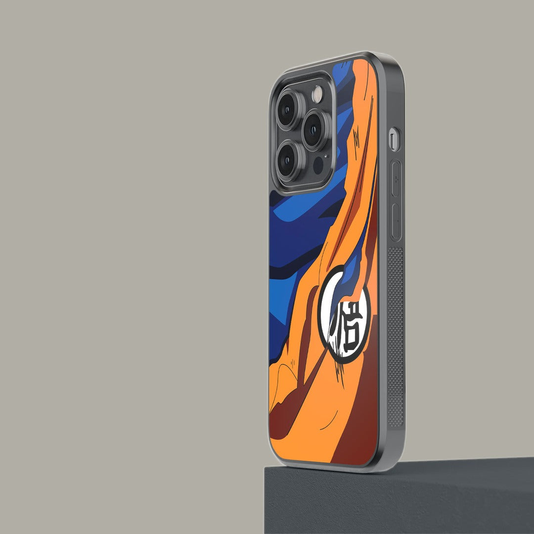 Goku Training Glass iPhone Case for iPhone 14 Pro | Macmerise
