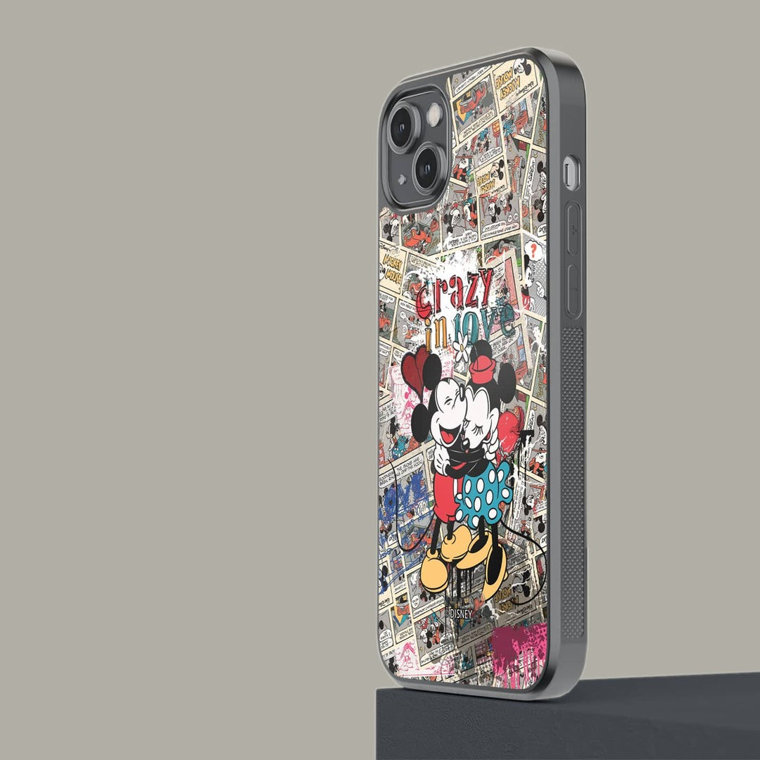 Crazy in Love Glass iPhone Case for iPhone 14 Plus | Macmerise