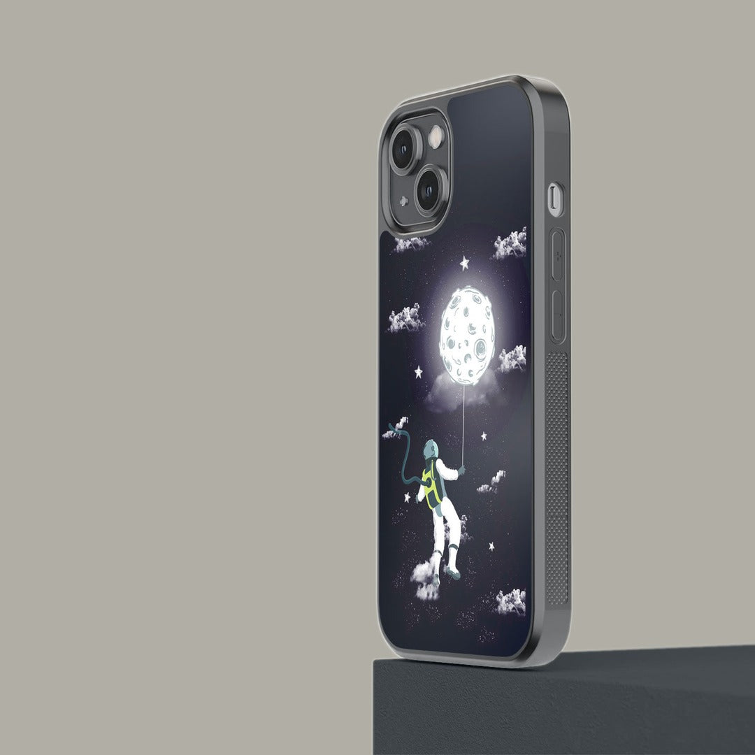Spaceman Glass iPhone Case for iPhone 14 | Macmerise