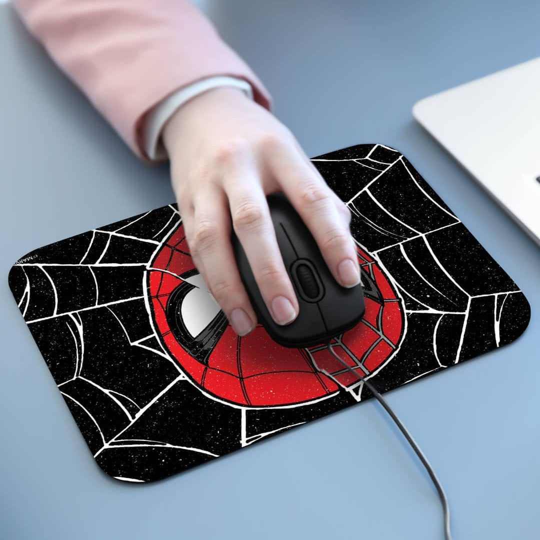 Spidey Faces Mouse Pad | Macmerise