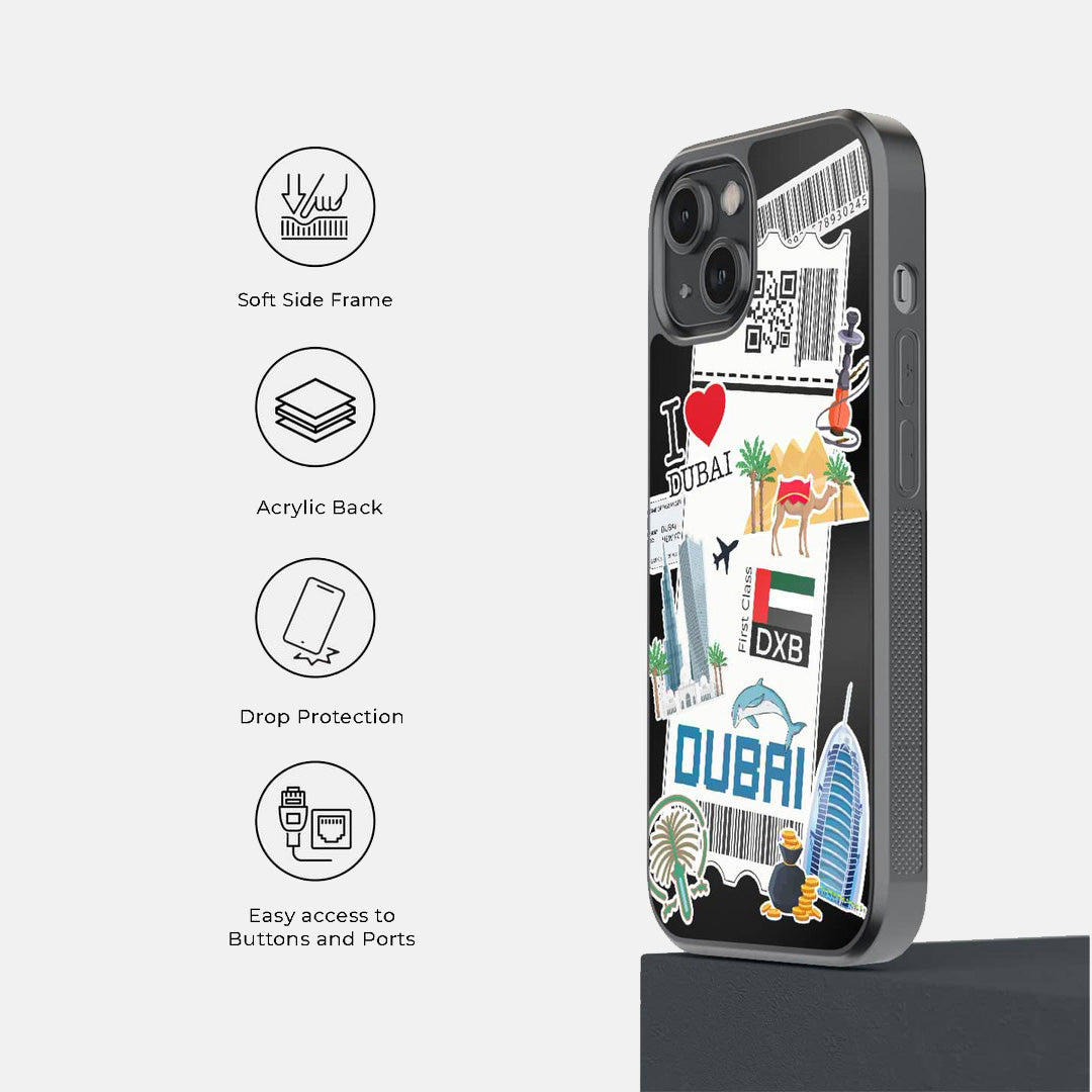 Dubai Dreamscape Glass iPhone Case for iPhone 14 | Macmerise