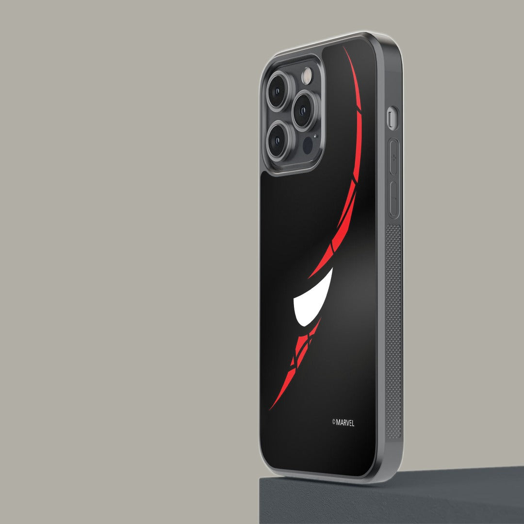 the Amazing Spider Man Glass iPhone Case for iPhone 14 Pro Max | Macmerise
