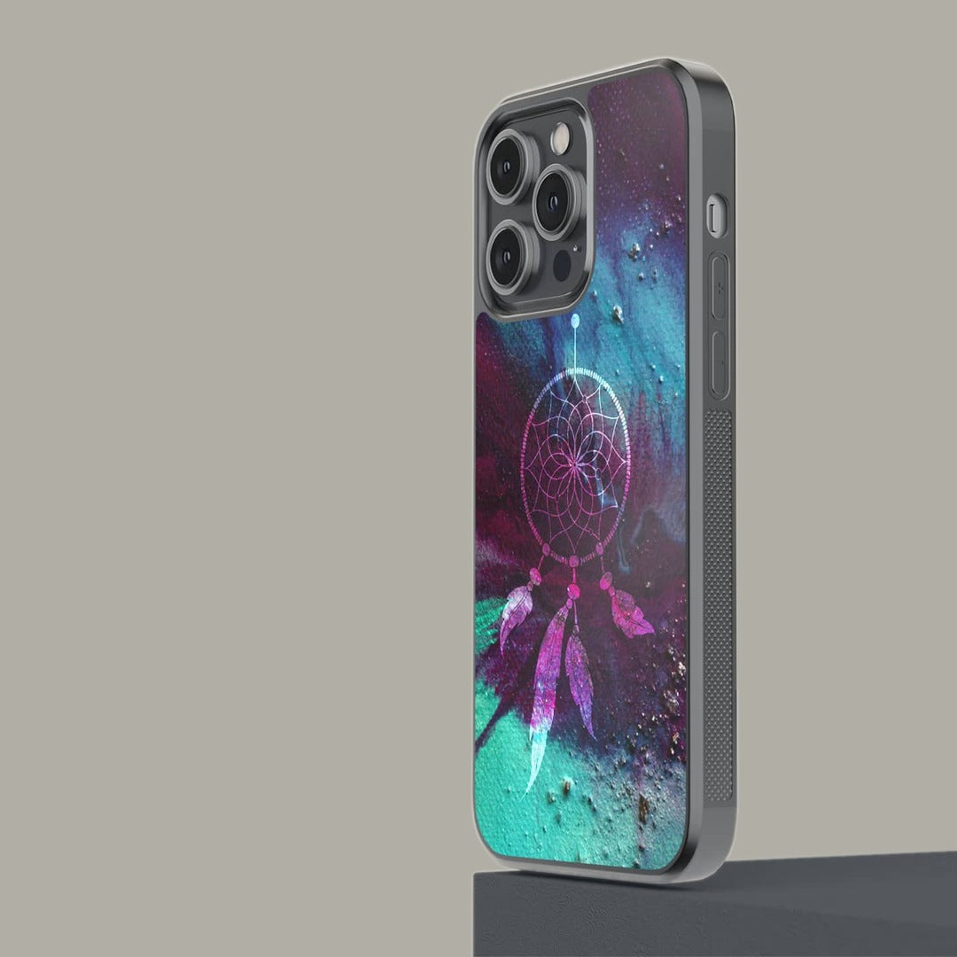 Dream Catcher Galaxy Glass iPhone Case for iPhone 14 Pro Max | Macmerise