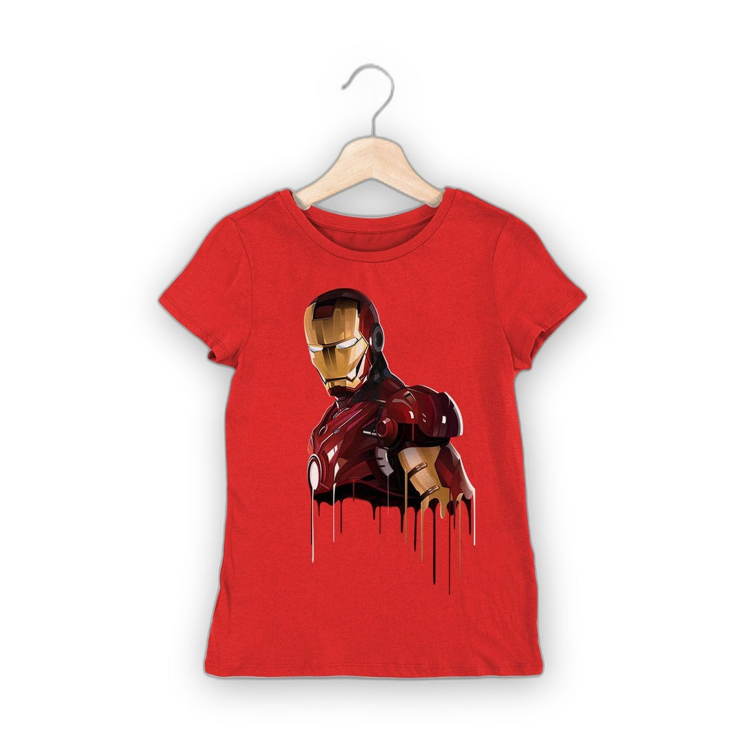 Marvel Iron Man Mark IV Red T-Shirt - detail 5 view | Macmerise