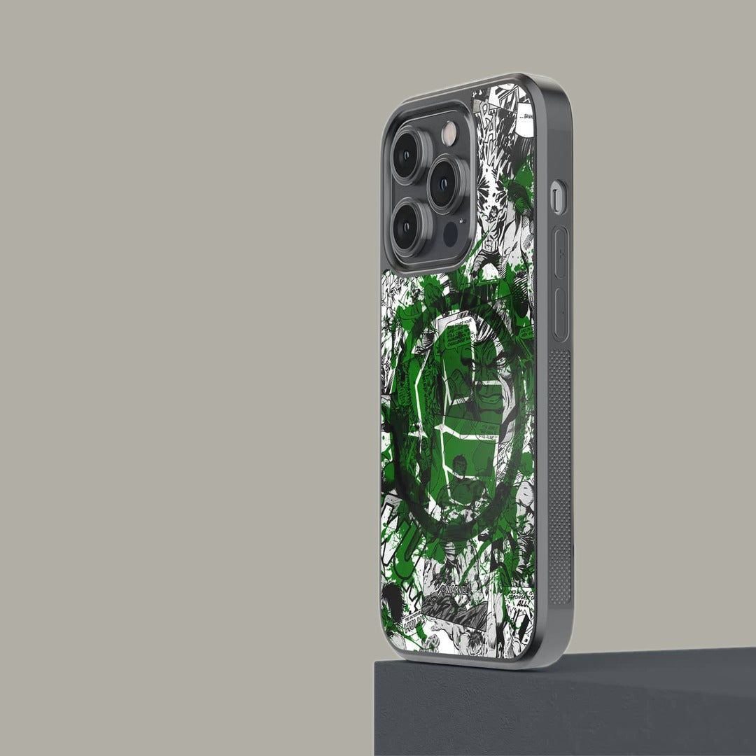 Splash Out Hulk Fist Glass iPhone Case for iPhone 14 Pro | Macmerise