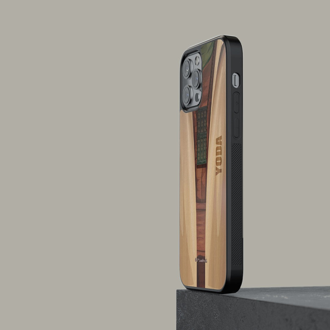 Attire Yoda Glass iPhone Case for iPhone 13 Pro | Macmerise