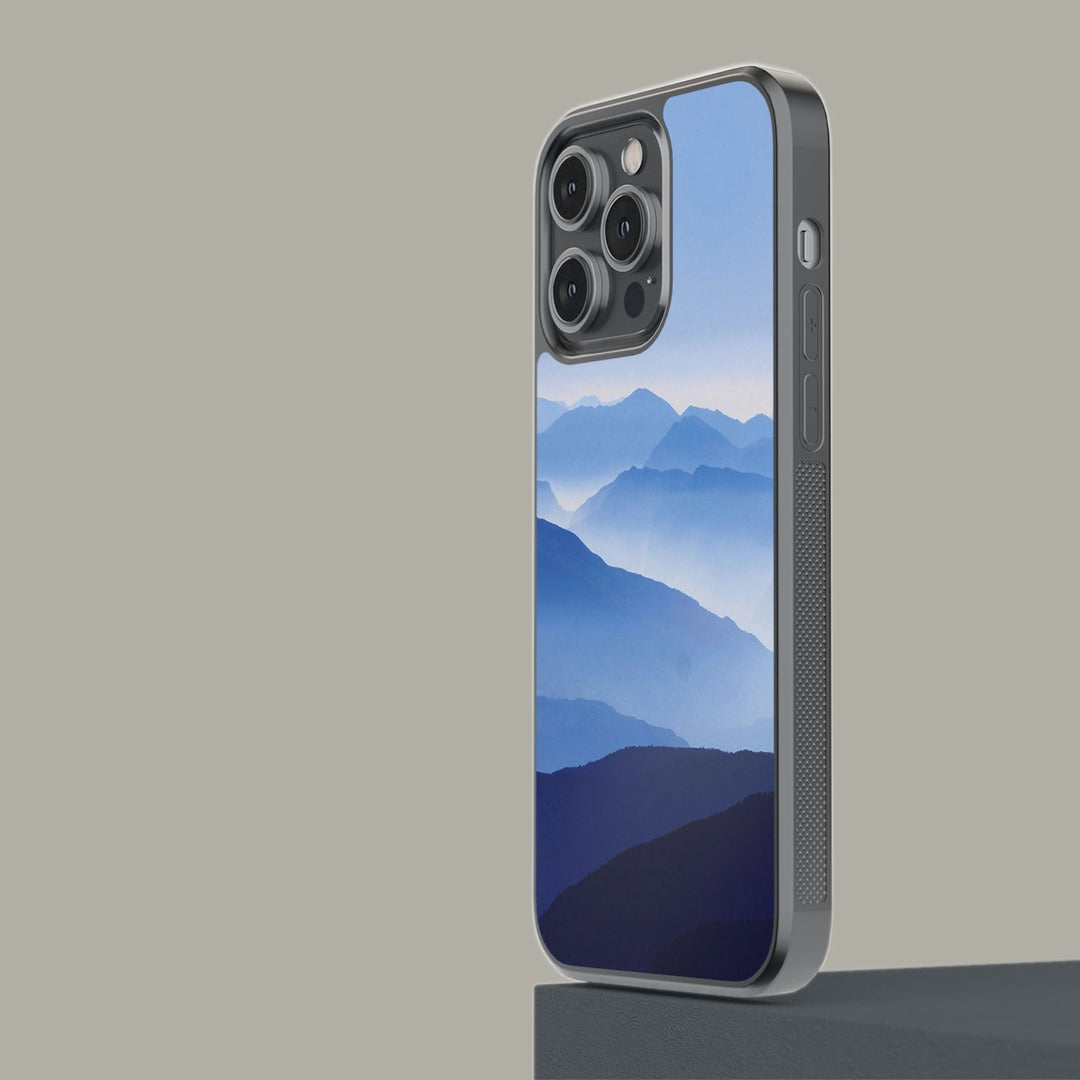 the High Mountains Glass iPhone Case for iPhone 14 Pro Max | Macmerise