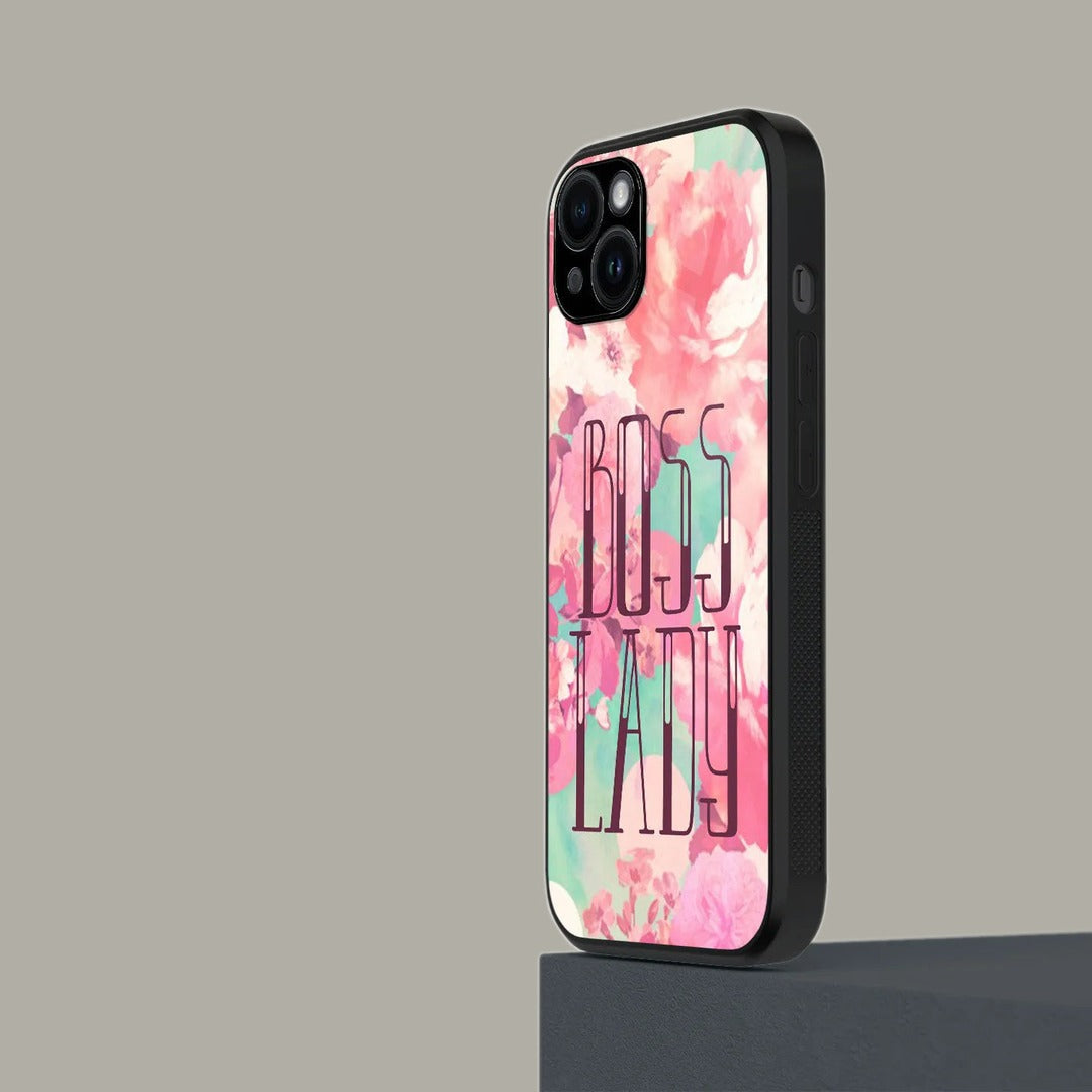 Boss Lady Glass iPhone Case for iPhone 15 Plus | Macmerise