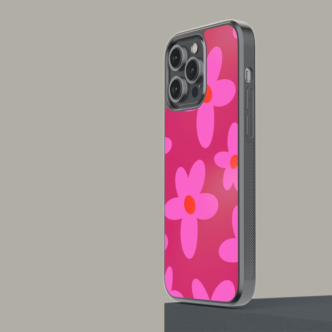 Floral Fantasy Glass iPhone Case for iPhone 14 Pro Max | Macmerise