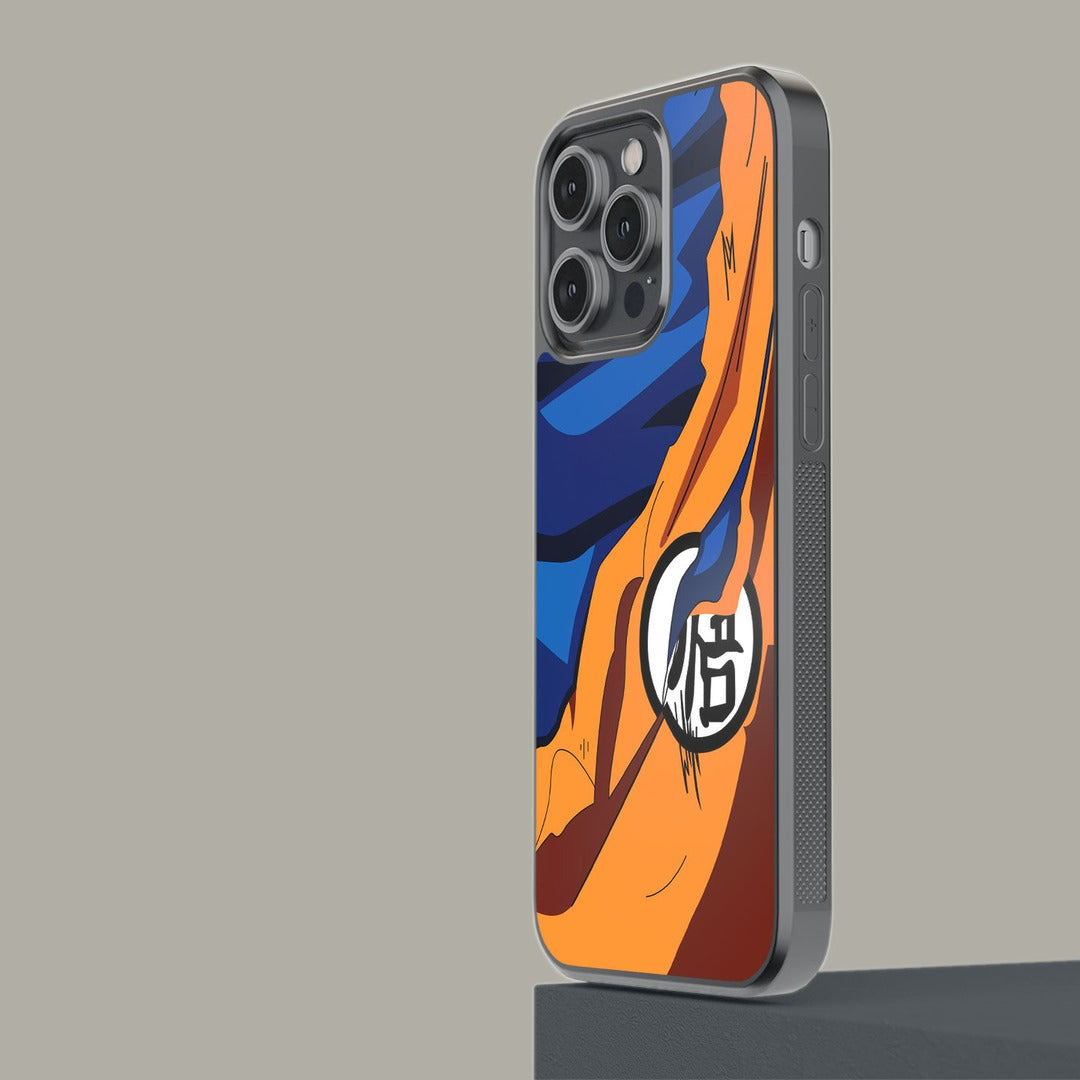 Goku Training Glass iPhone Case for iPhone 14 Pro Max | Macmerise
