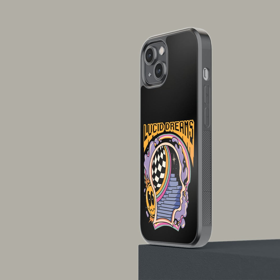Lucid Dreams Glass iPhone Case for iPhone 14 | Macmerise