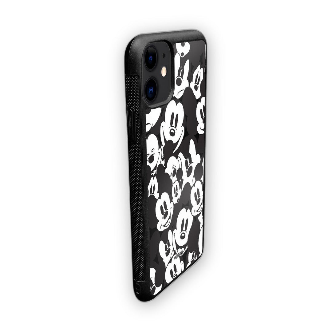 Mickey Smileys Glass iPhone Case for iPhone 11 | Macmerise
