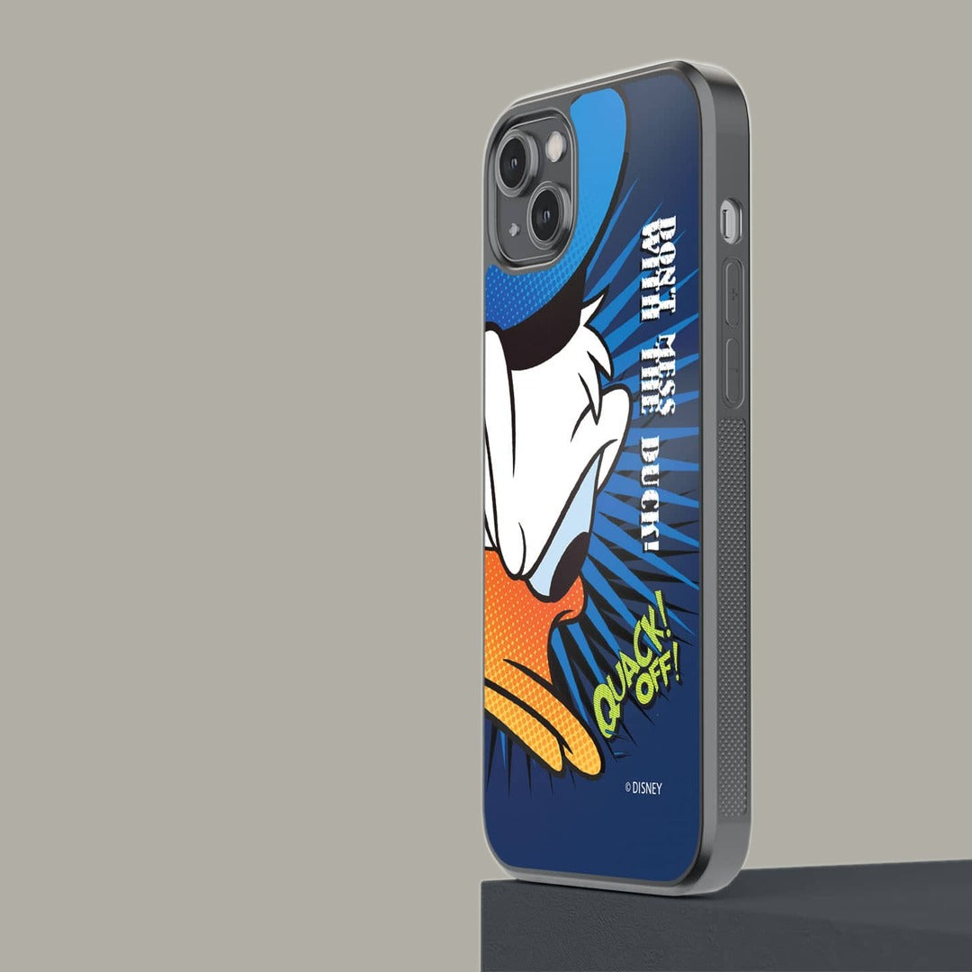 Quack Off Glass iPhone Case for iPhone 14 Plus | Macmerise