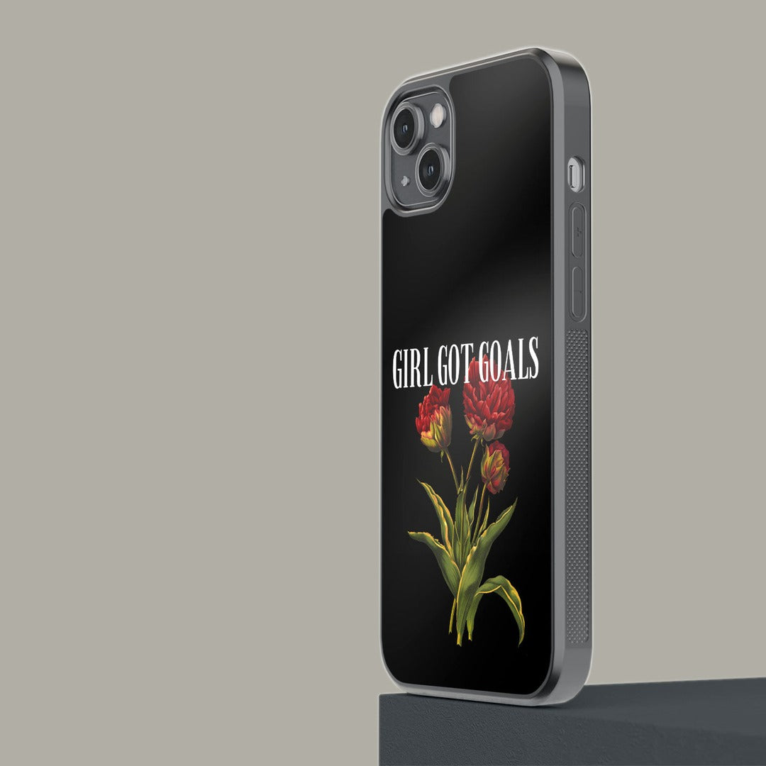 Girl Got Goals Glass iPhone Case for iPhone 14 Plus | Macmerise