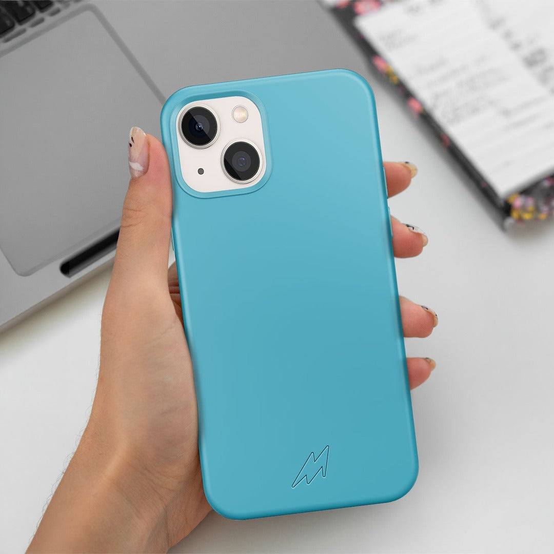 Basics iPhone 13 Mini Silicone Case Sky Blue | Macmerise