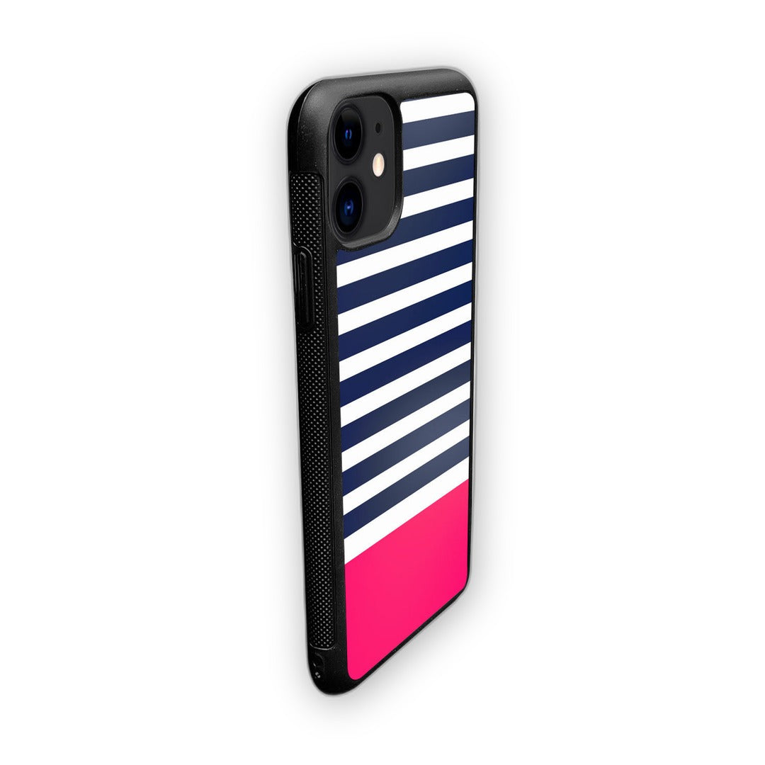 Simply Stripes Glass iPhone Case for iPhone 11 | Macmerise