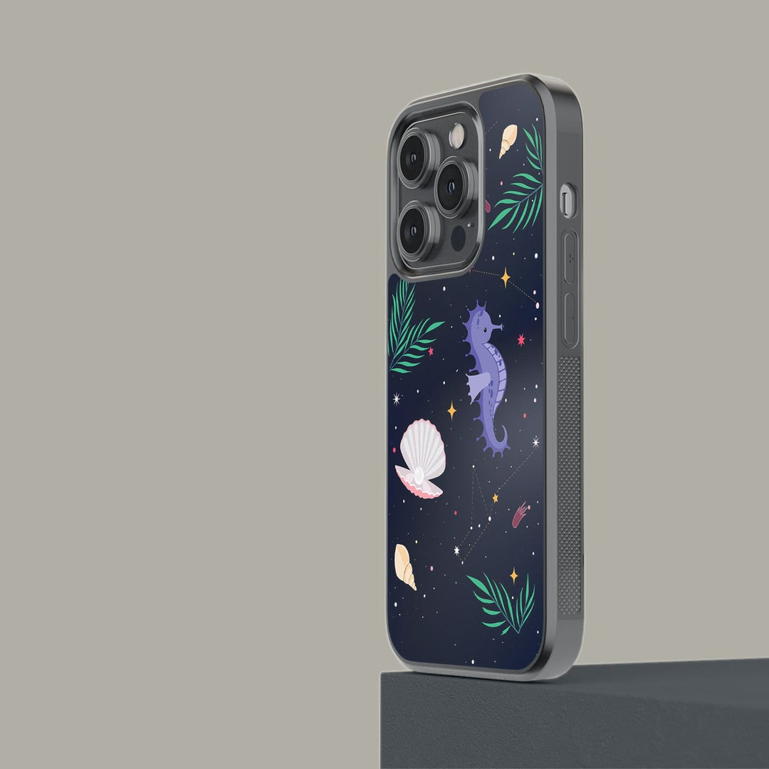 Space Beach Glass iPhone Case for iPhone 14 Pro | Macmerise