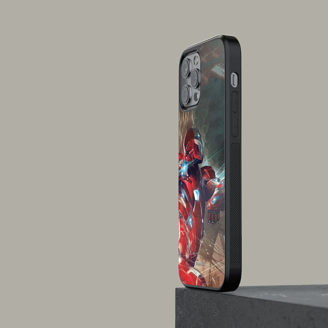 Ironman Attack Glass iPhone Case for iPhone 13 Pro Max | Macmerise