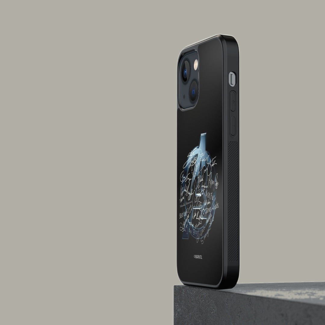 Avengers Nostalgia Glass iPhone Case for iPhone 13 | Macmerise