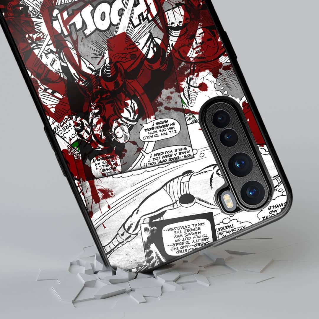 Splash Out Iron Man Phone Case for OnePlus Nord | Macmerise