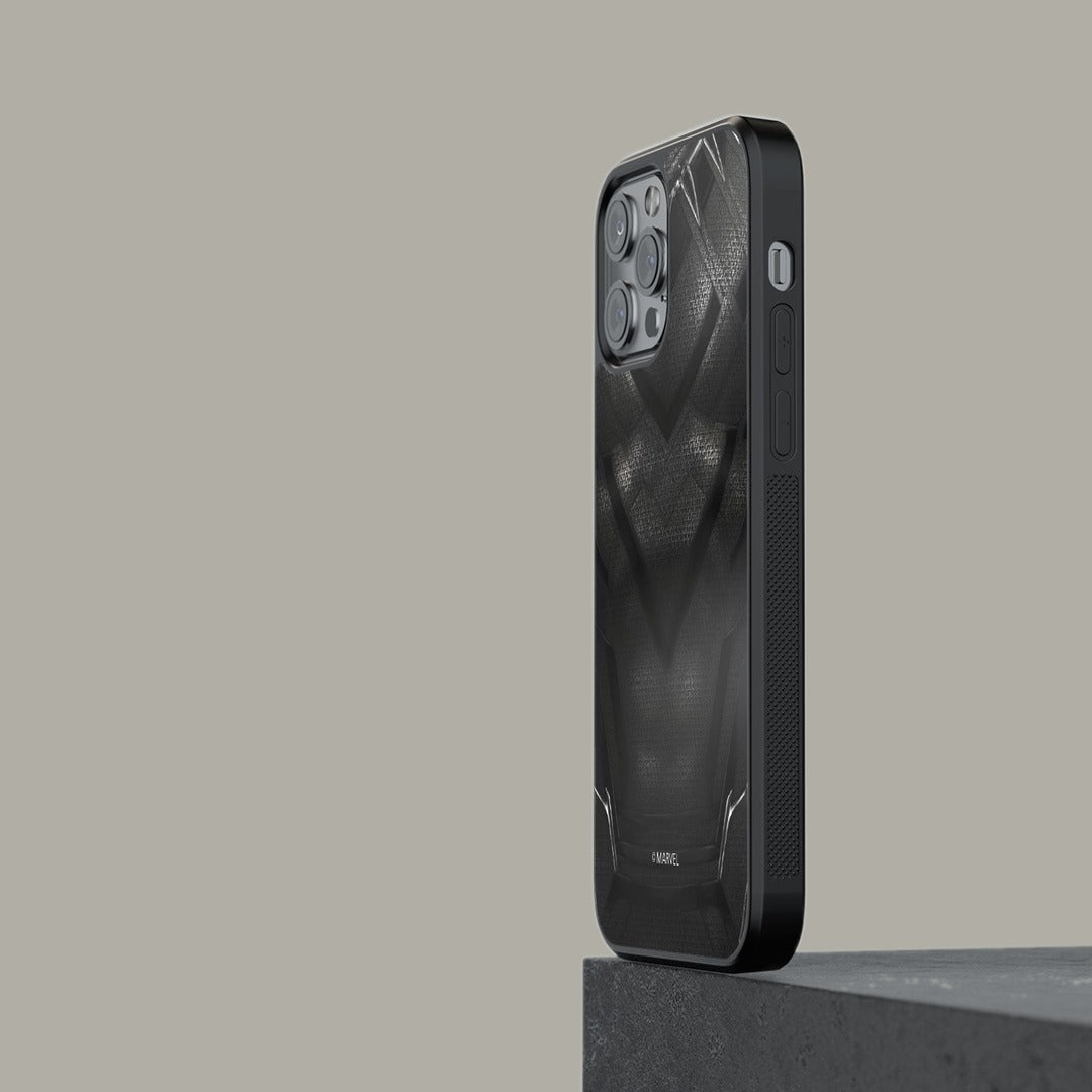 Suit Up Black Panther Glass iPhone Case for iPhone 13 Pro Max | Macmerise
