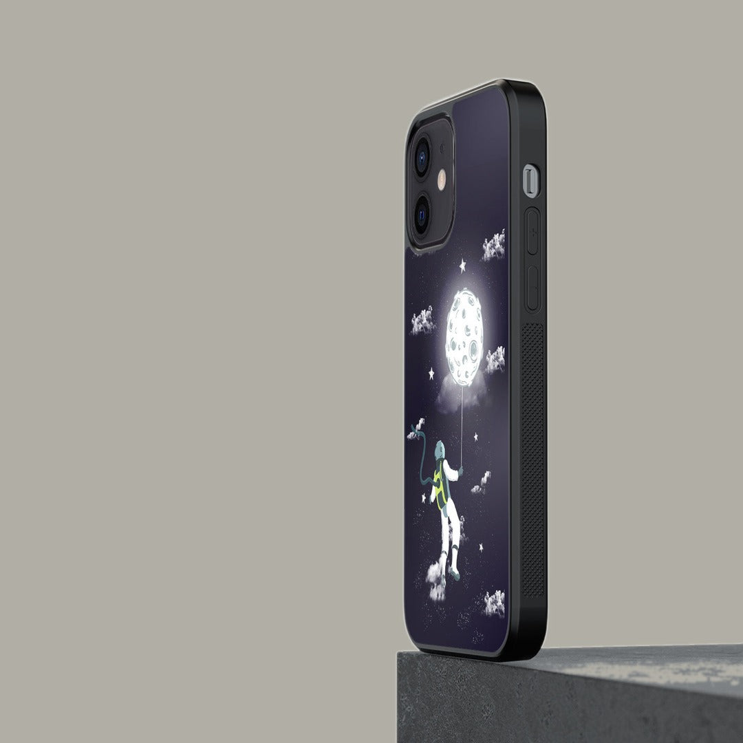 Spaceman Glass iPhone Case for iPhone 12 | Macmerise