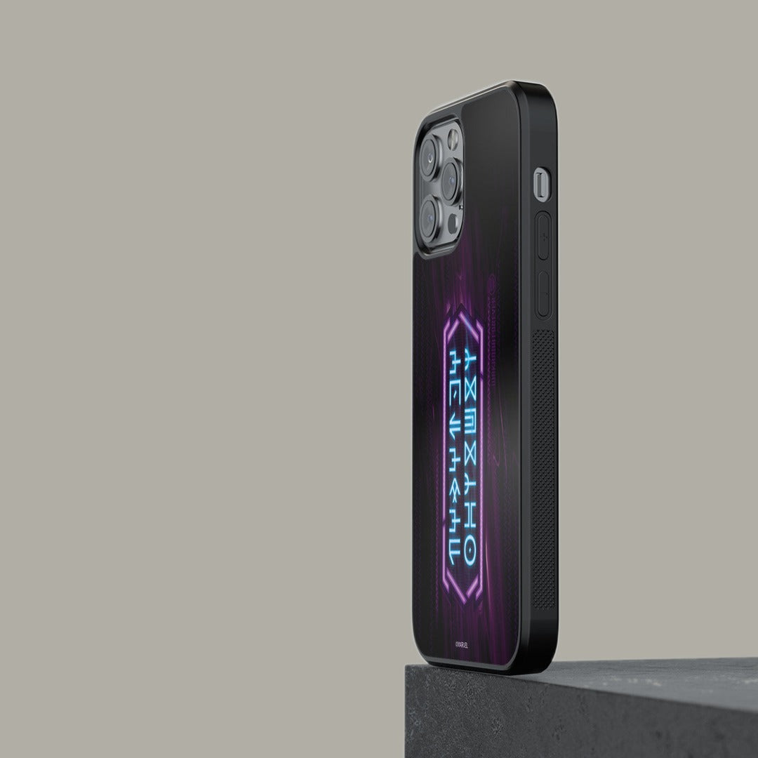 Wakanda Forever Script Glass iPhone Case for iPhone 13 Pro Max | Macmerise