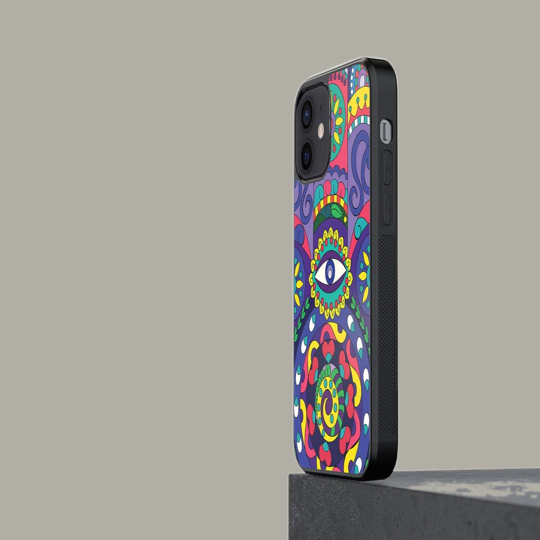 Humsa Glass iPhone Case for iPhone 12 | Macmerise