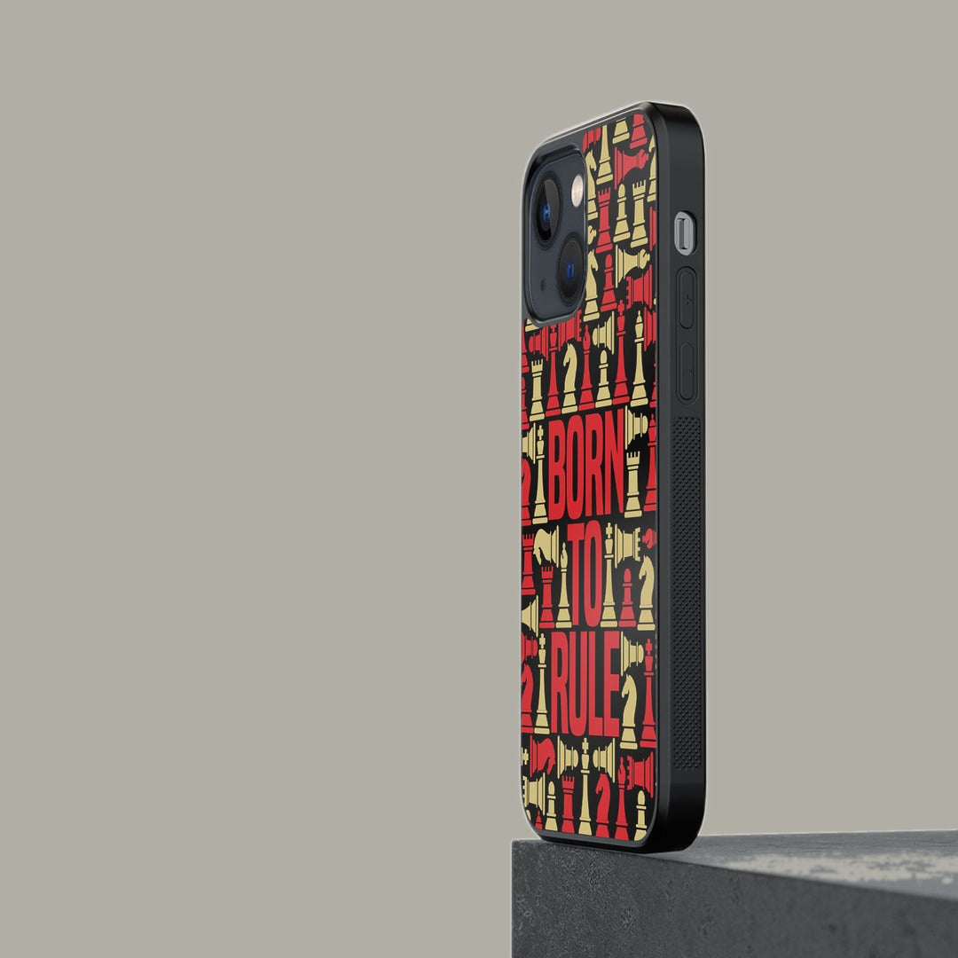 Born To Rule Glass iPhone Case for iPhone 13 | Macmerise