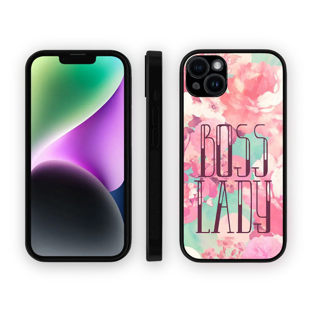 Boss Lady Glass iPhone Case for iPhone 15 Plus | Macmerise