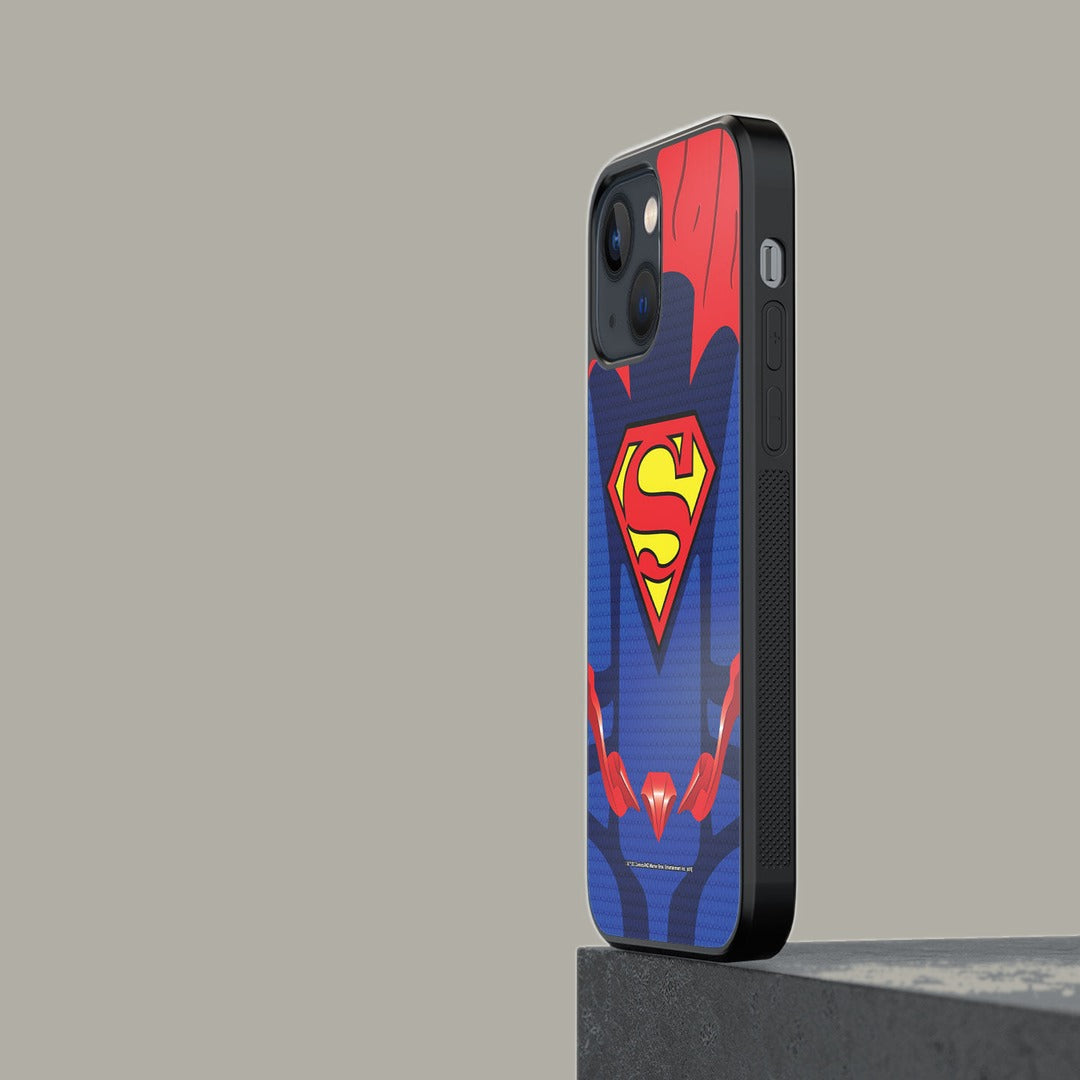 Suit Up Superman Glass iPhone Case for iPhone 13 Mini | Macmerise