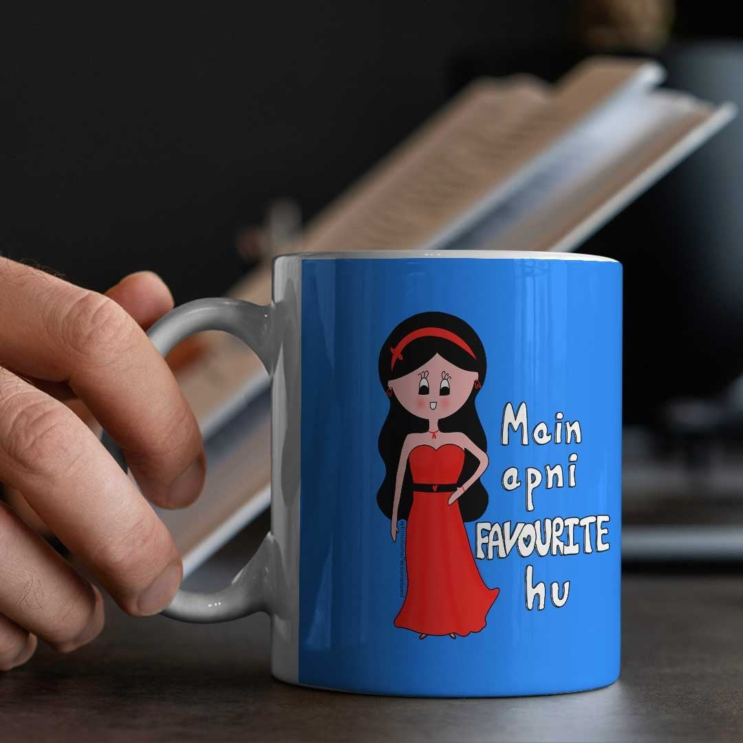 Main Apni Favourite Hu Coffee Mug | Macmerise