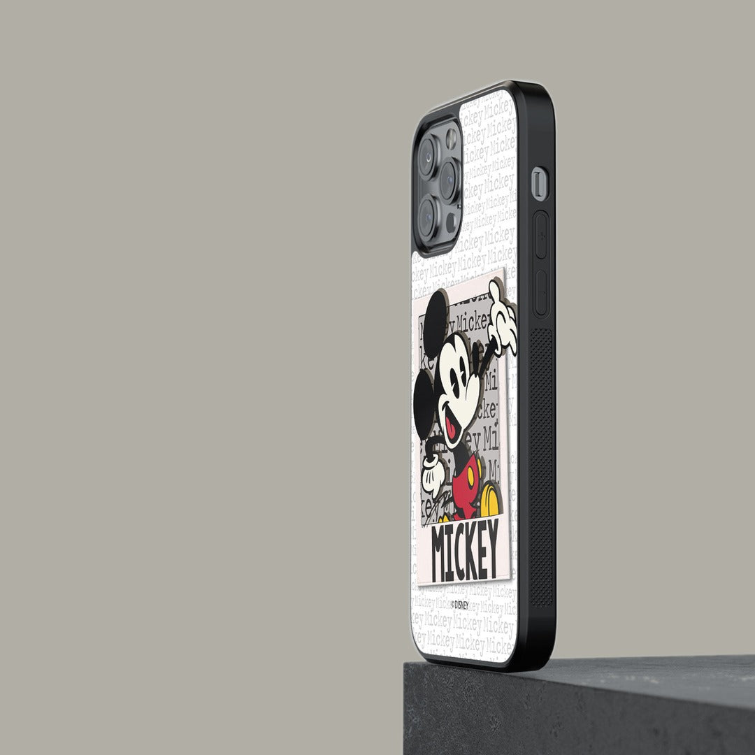 Hello Mr Mickey Glass iPhone Case for iPhone 13 Pro | Macmerise