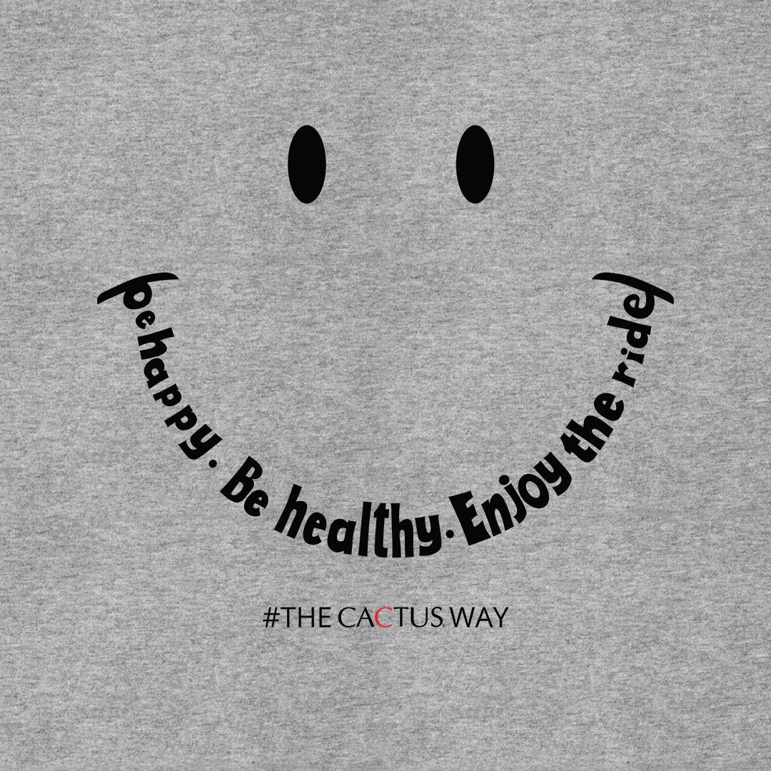 Be Happy Be Healthy Unisex T-Shirt | Macmerise