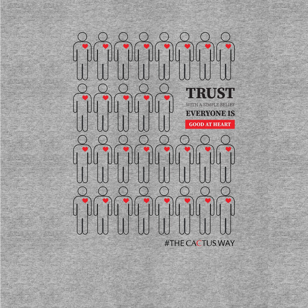 Trust With Simple Belief Unisex T-Shirt | Macmerise