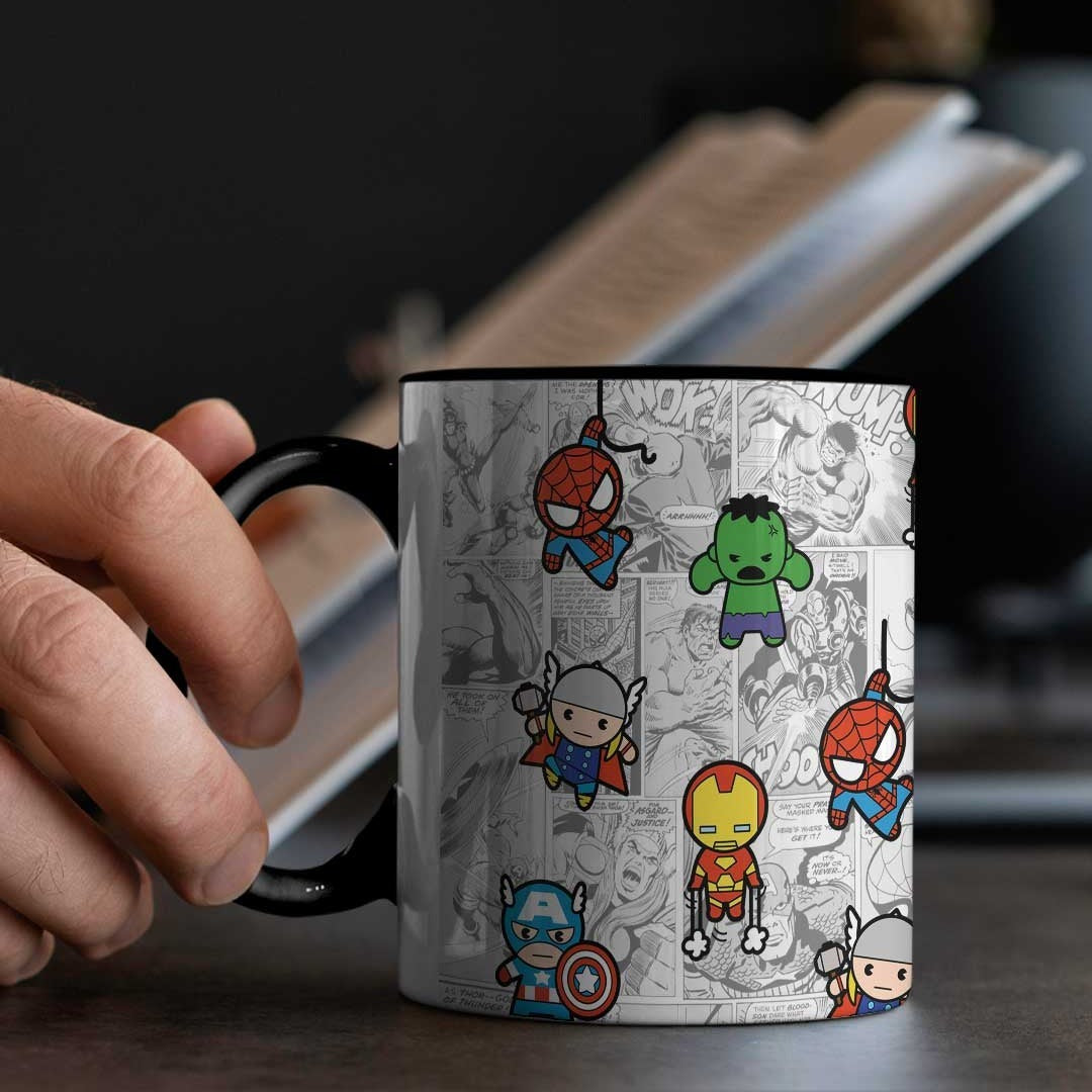 Kawaii Avengers Coffee Mug | Macmerise