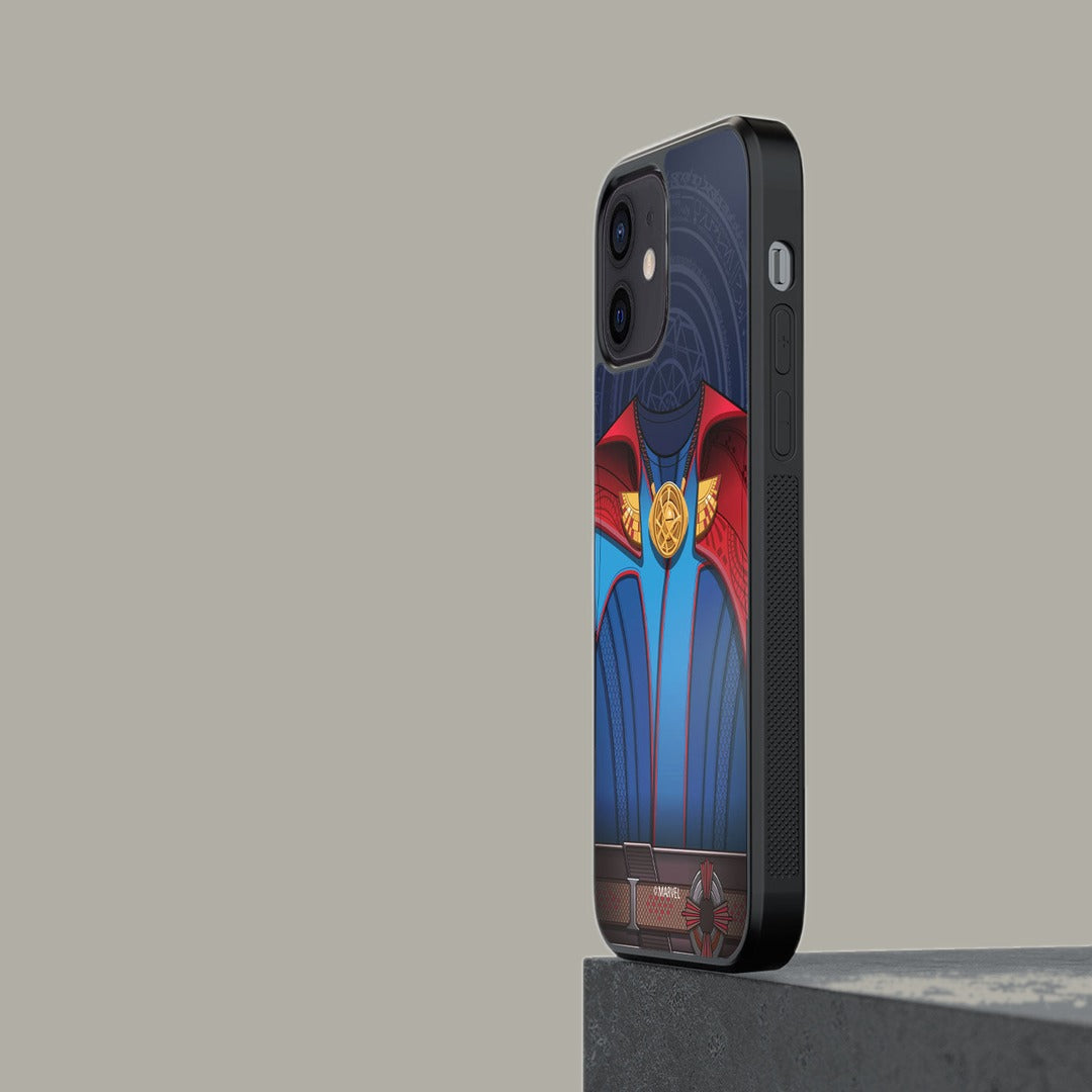 Suit Up Doctor Strange Glass iPhone Case for iPhone 12 | Macmerise