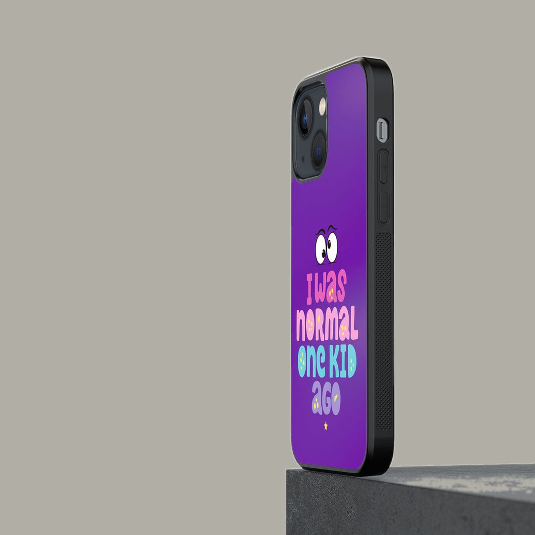 Normal One Kid Ago Glass iPhone Case for iPhone 13 | Macmerise