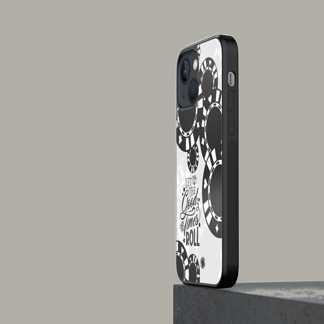 Let the Good Times Roll Glass iPhone Case for iPhone 13 Mini | Macmerise