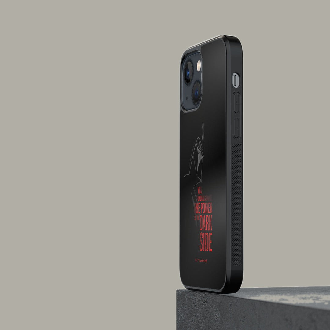 the Dark Side Glass iPhone Case for iPhone 13 Mini | Macmerise