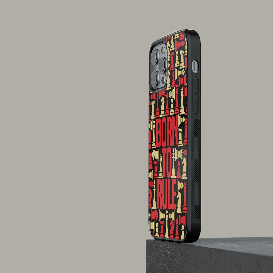Born To Rule Glass iPhone Case for iPhone 13 Pro | Macmerise