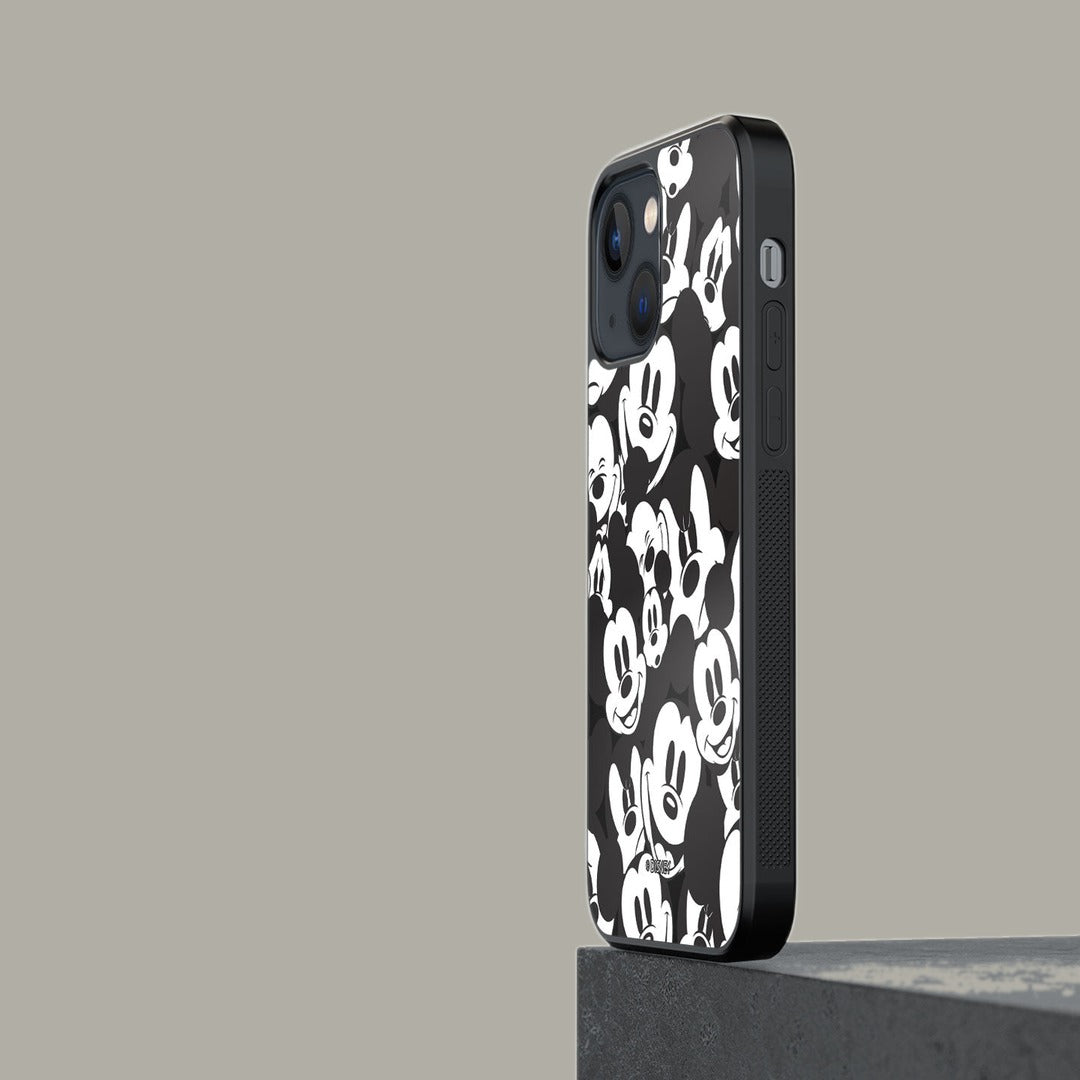 Mickey Smileys Glass iPhone Case for iPhone 13 | Macmerise