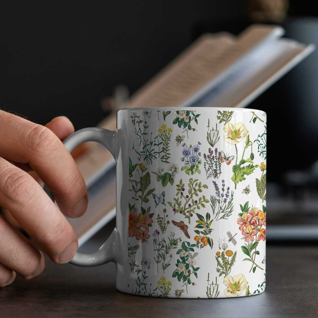 Payal Singhal Titli Coffee Mug White - detail view | Macmerise