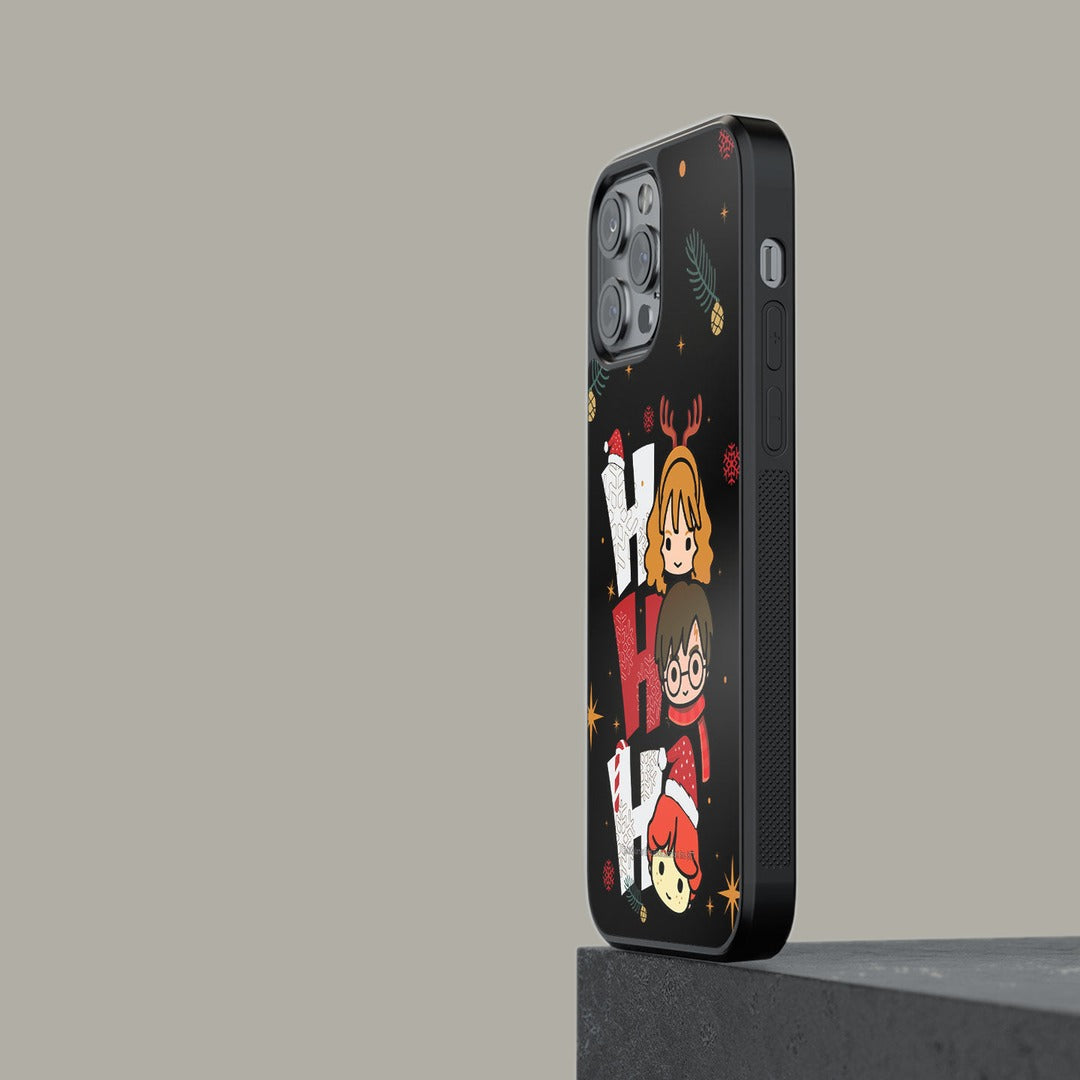 Harry Potter Ho Ho Ho Glass iPhone Case for iPhone 12 Pro | Macmerise