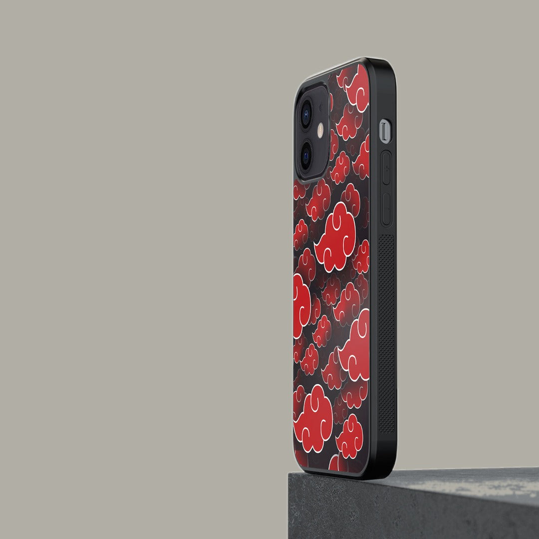 Akatsuki Clouds Glass iPhone Case for iPhone 12 | Macmerise