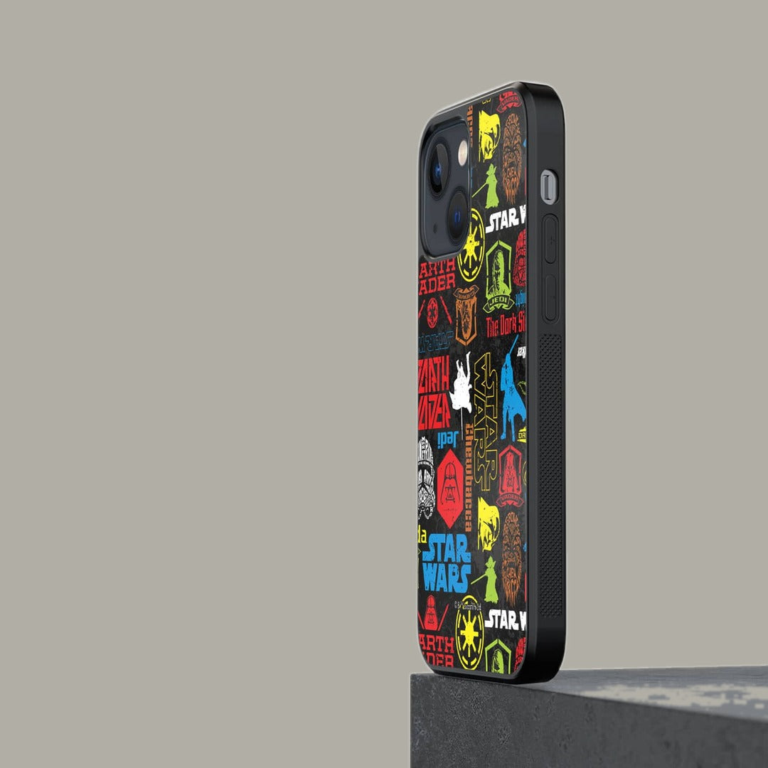 Star Wars Mashup Glass iPhone Case for iPhone 13 Mini | Macmerise