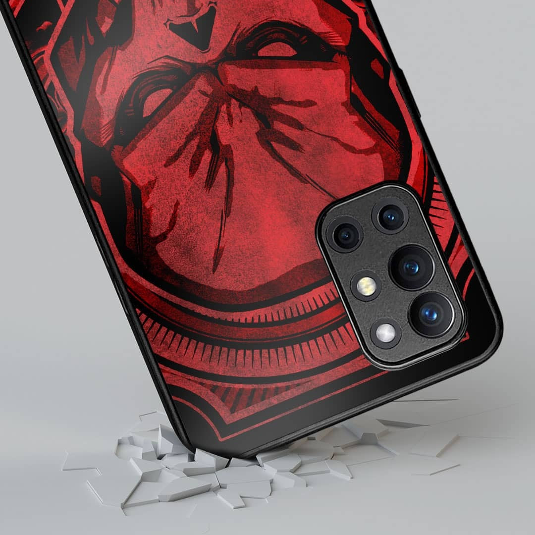 Red Skull Saga Phone Case for OnePlus 9r | Macmerise