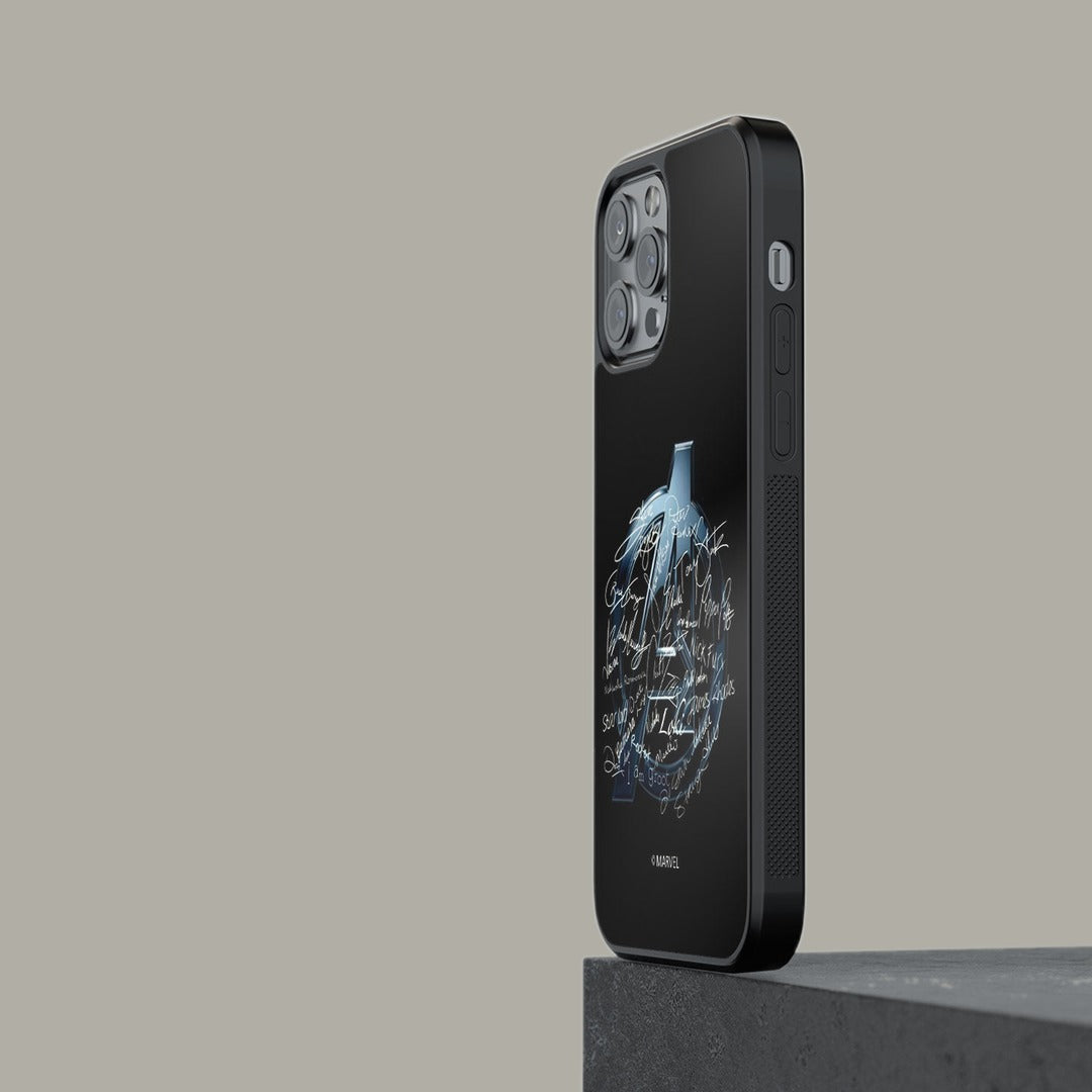 Avengers Nostalgia Glass iPhone Case for iPhone 13 Pro | Macmerise